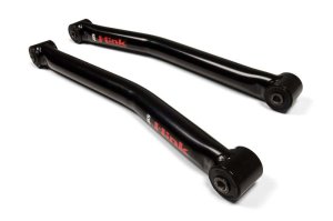 Jeep Gladiator JT Suspension Control Arm Kit - Front - JKS Manufacturing - Fixed J-Link - Gloss Black - `18-`21